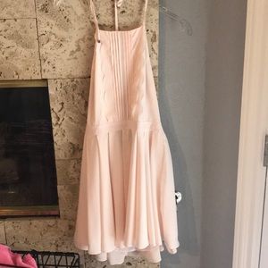 Halter blush dress size L